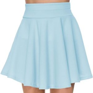 Baby Blue Mini Skirt
